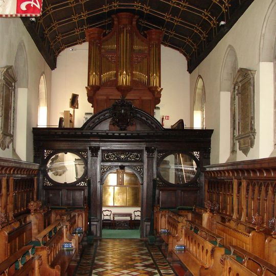 Jesus College, Chapel, North Range