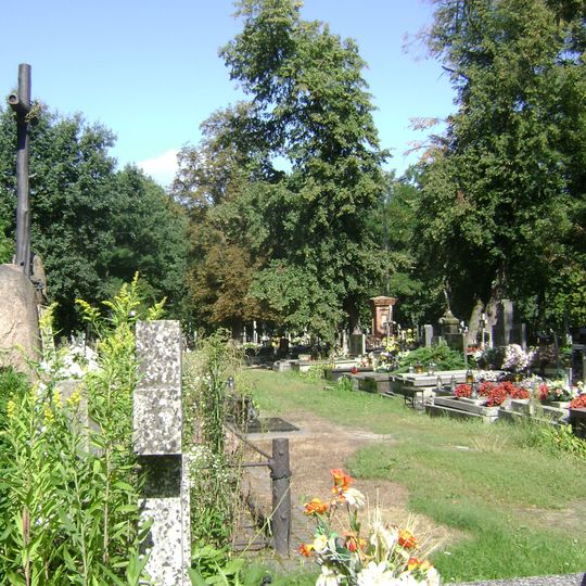 Cmentarz parafialny w Słomczynie