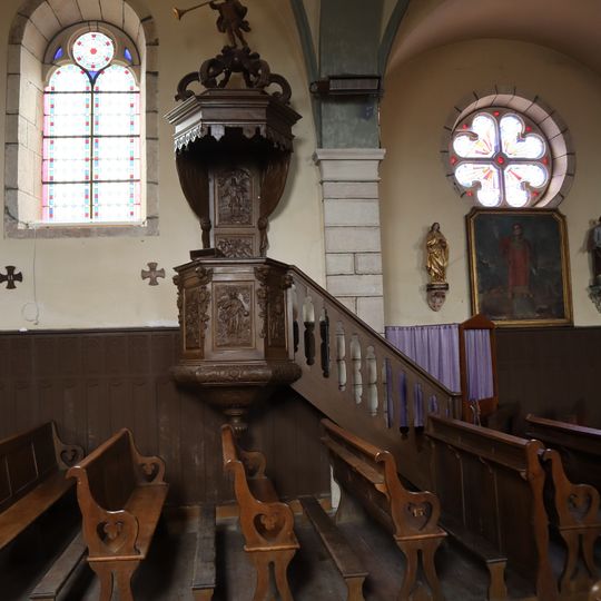 Chaire à prêcher à Malans