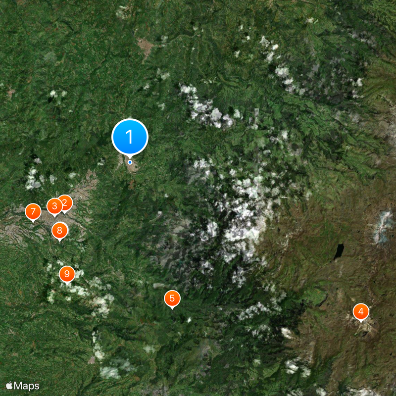 Santa Rosa de Cabal Map