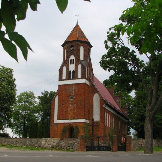 Saint James the Greater church in Ostrowite