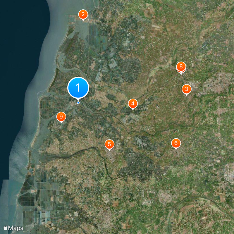 Nankunshen Temple Map