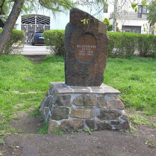 Pomník padlým v 1. a 2. světové válce v Hudcově