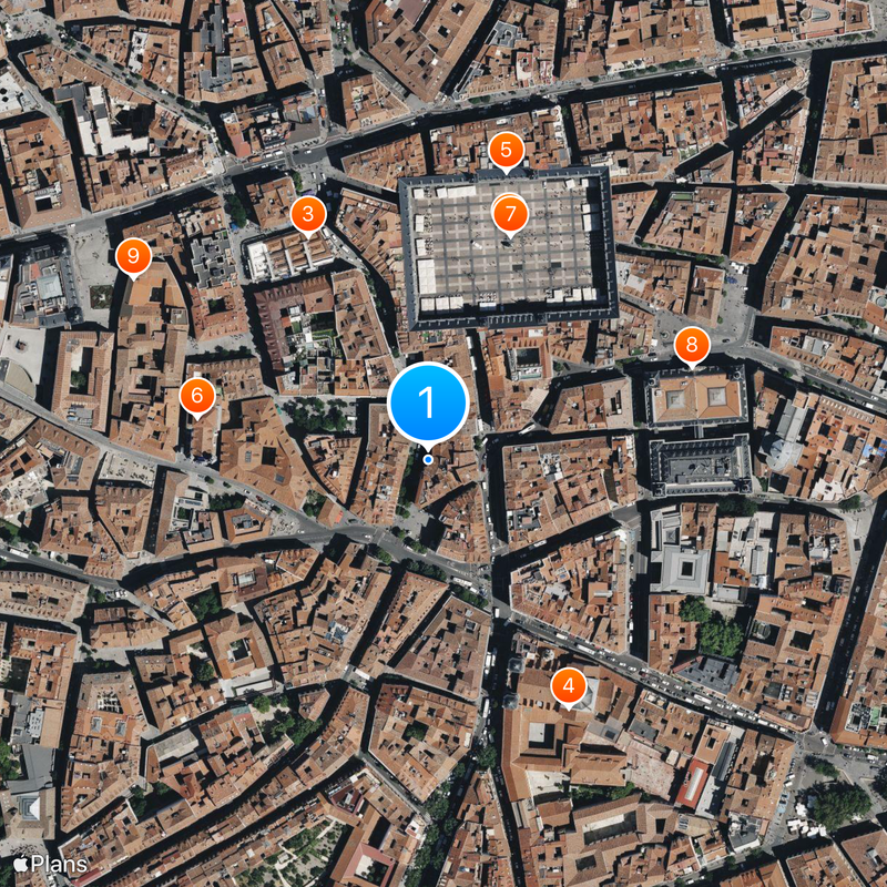 Sobrino de Botín Map