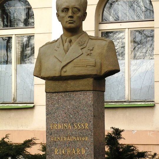 Památník Richarda Tesaříka v Příbrami