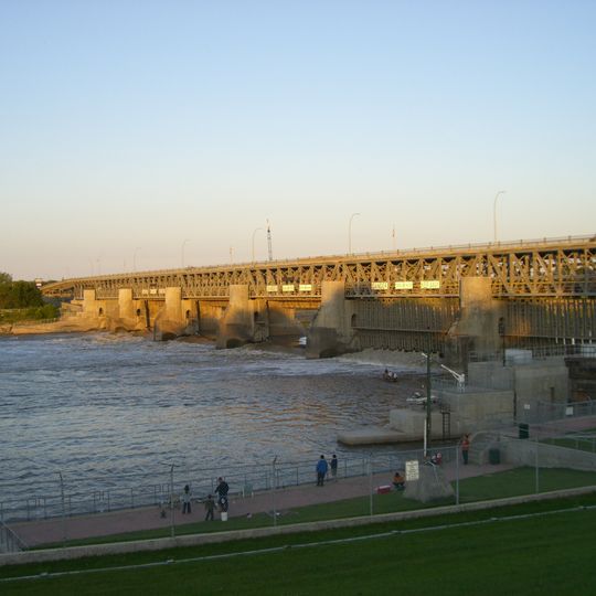 Diga di St. Andrews Caméré Curtain Bridge