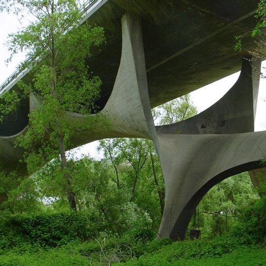 Bridge over the Basento river