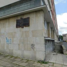 Pamětní deska hostince U modrého hroznu v Mladé Boleslavi