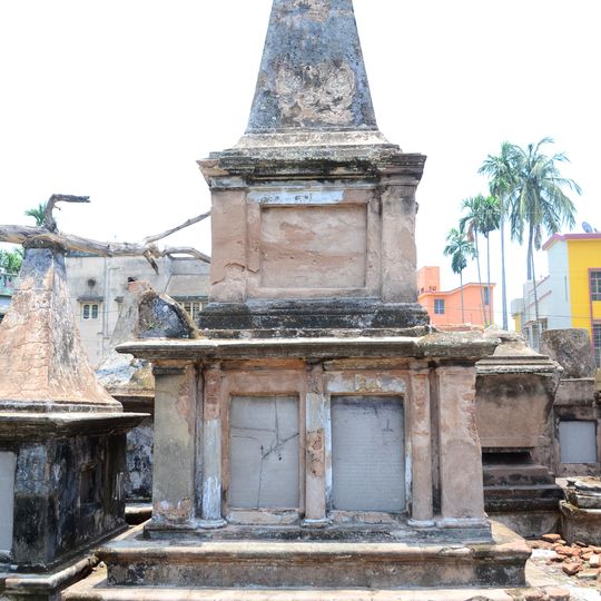 Gregorius Herklots's grave