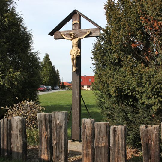 Betkreuz am östlichen Ende von Radibor am Weg nach Luttowitz