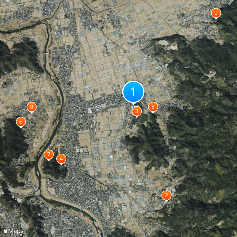 Nirayama High School Map