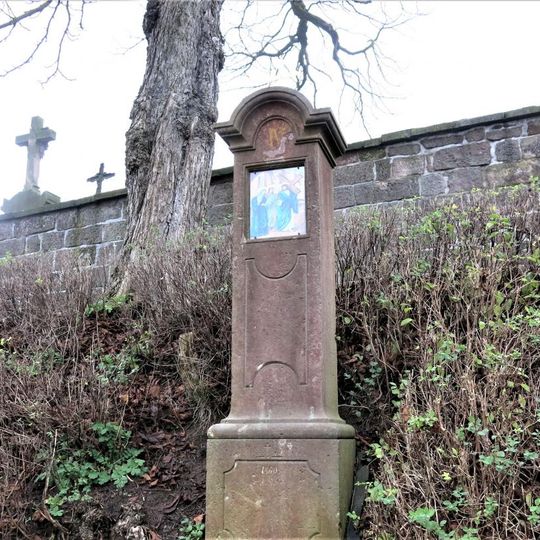 Kaplička IV. zastavení křížové cesty v Nové Pace