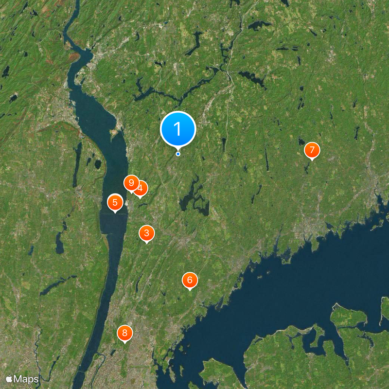 Westchester County Karte