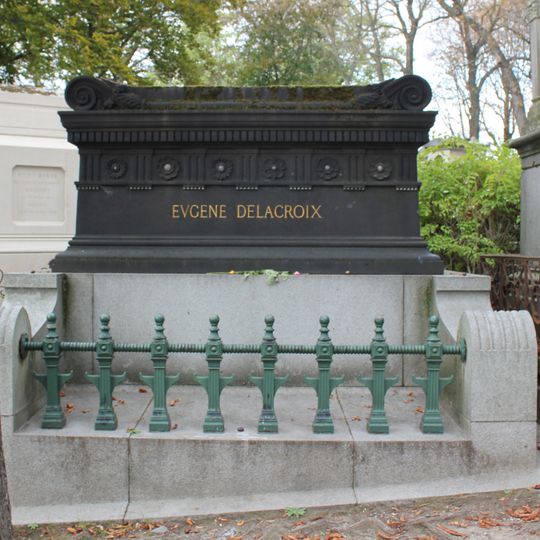 Grave of Delacroix