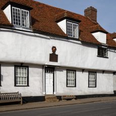 Old School Room And Lych Gate And Building To West