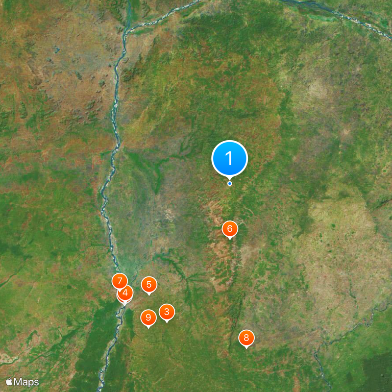 University of Nigeria Map