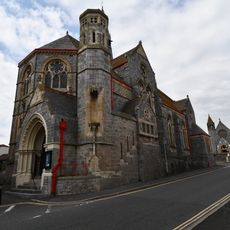 United Reform Church And Attached Wall