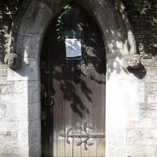 Stone Arch In Wall South South East Of Close House Fronting Onto School Road