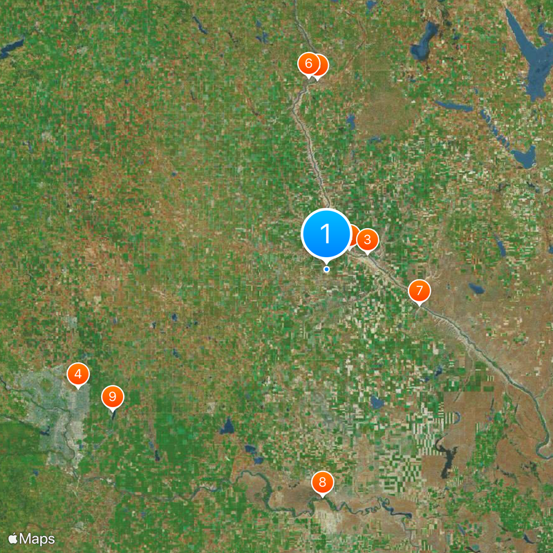 Horseshoe Canyon Formation Map