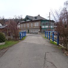Bridge of U Potoka street over the Všenorský potok