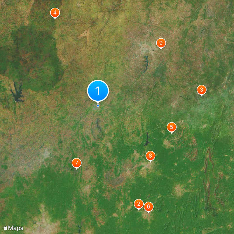 Ogbomosho Map