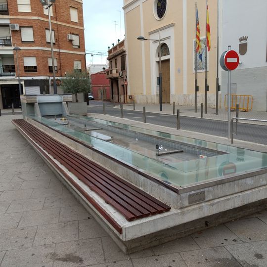 Fountain in James the Conqueror Square, Sedaví