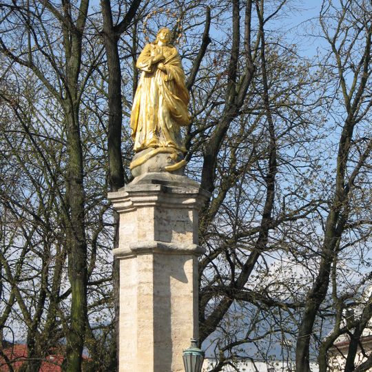 Mariánsky stĺp, socha