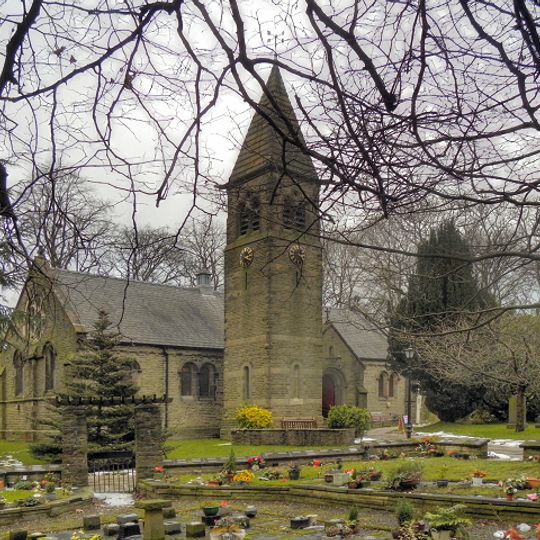 Church of St Thomas and lychgate