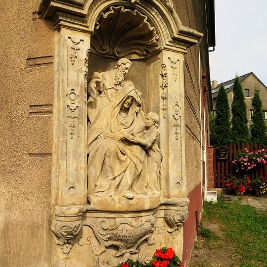 Sousoší sv. Jáchyma, sv. Anny a Panny Marie