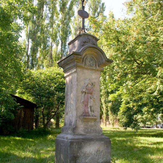 Wayside cross in Hlavice