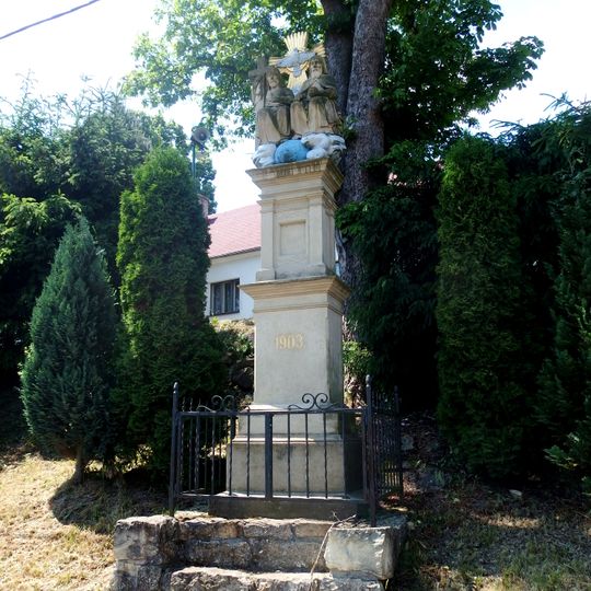 Sousoší Nejsvětější Trojice v Rohozné