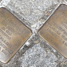 Stolperstein à la mémoire de Horst Liebig