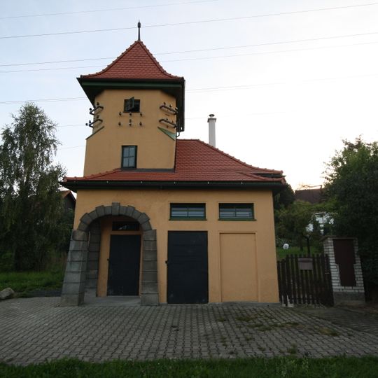Electrical station at Spáleniště, Liberec