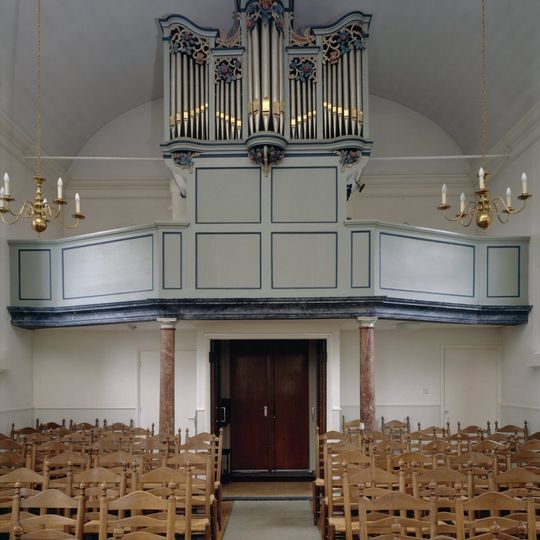 Hervormde kerk, vanwege het eenklaviers orgel