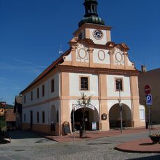 Town hall in Stříbrná Skalice