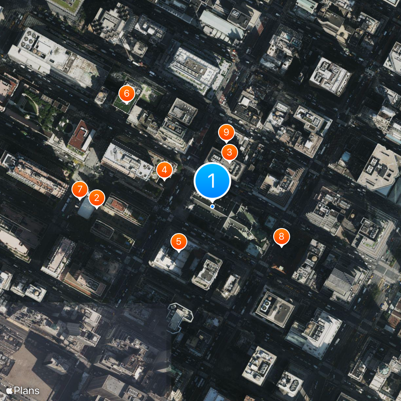 Saint Patrick's Cathedral Kaart