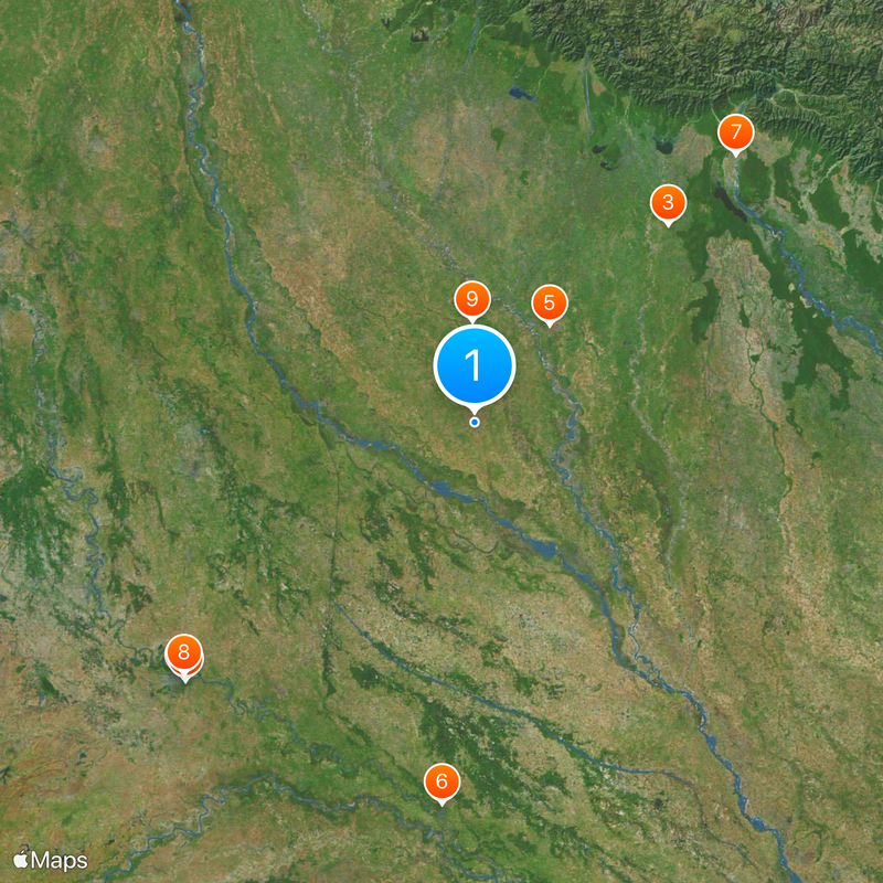 Budaun Map