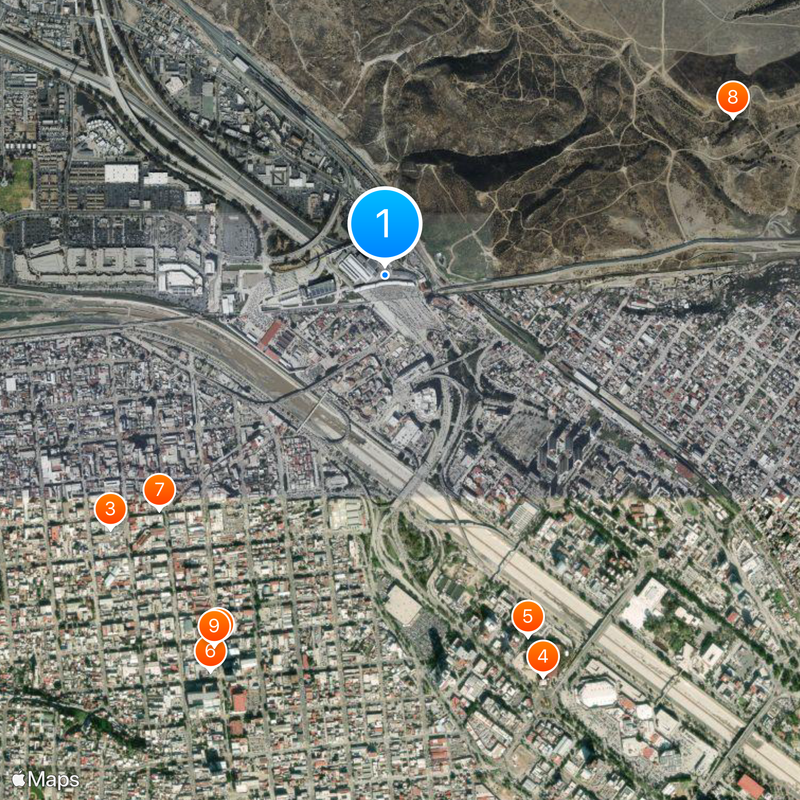 San Ysidro Port of Entry Mappa