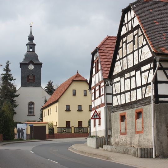 Seitengebäude eines Bauernhofes Straße des Friedens 34