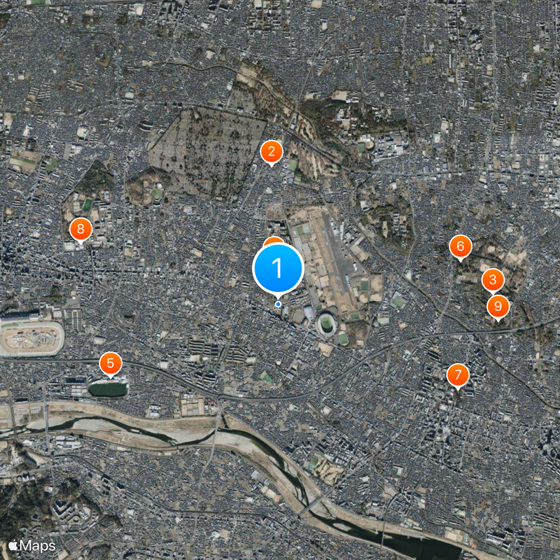 Sakakibara Memorial Hospital Map
