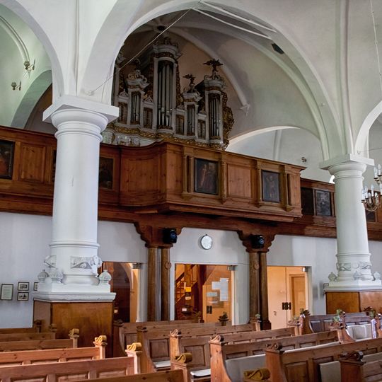 Pipe organ of Church of Saint Catherine in Kuldīga