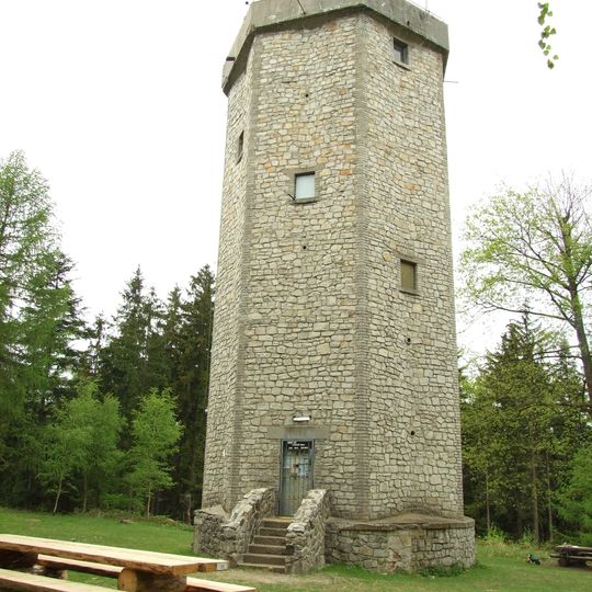 Observation tower at Studený vrch