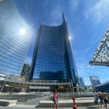 Torri e grattacieli moderni di Milano