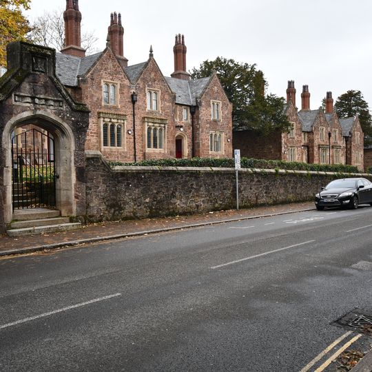 Front Wall Of Attwill's Almshouses