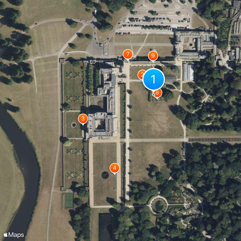 Chatsworth House Karte