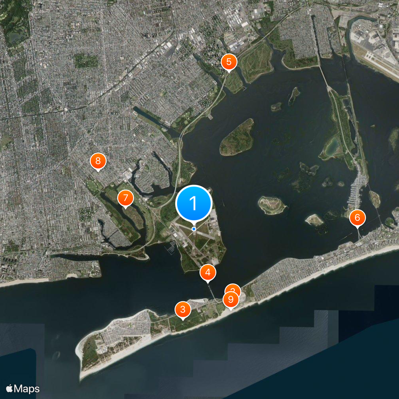 New York City Police Department Emergency Service Unit Map