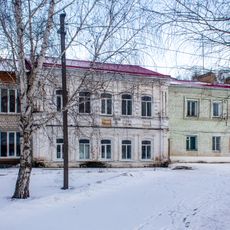 Здание школы, где в 1918-1925 гг. преподавал художник Л.А. Хныгин (Большое Мурашкино)