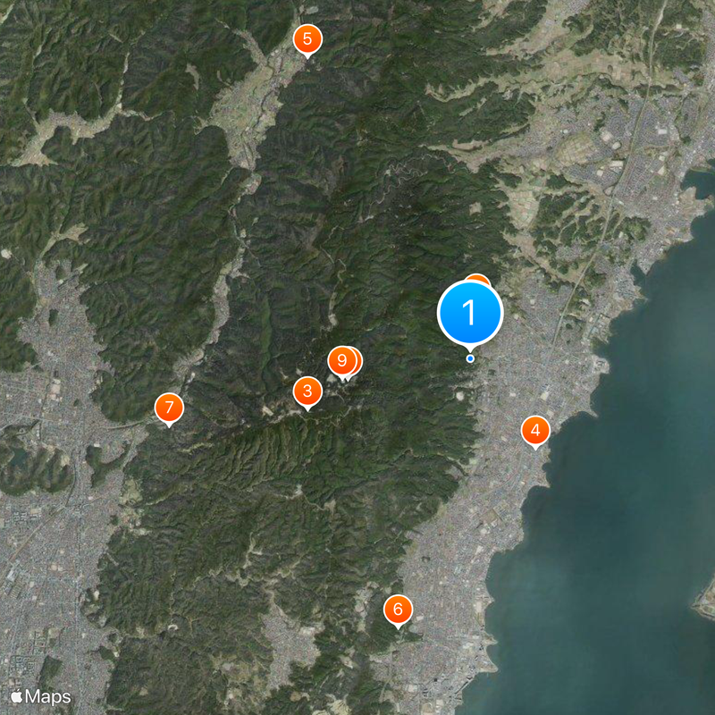 Hiyoshi-Taisha Karte