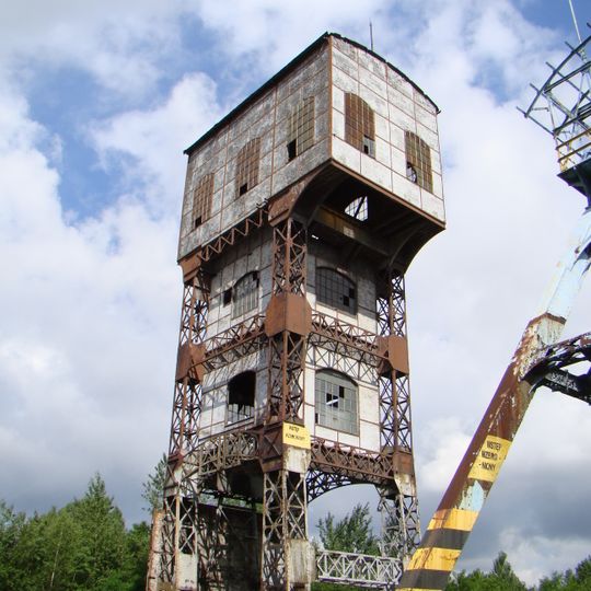 Wieża wyciągowa szybu I kopalni Polska