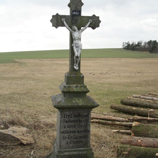 Kříž jižně od Číměře